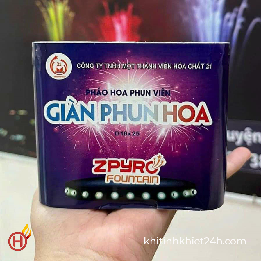 giàn phun hoa
